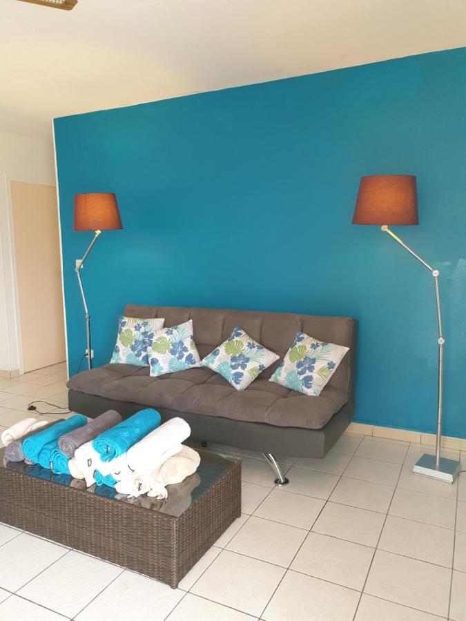 Rose phoenix appartement terrasse et piscine vue mer Les Anses-d'Arlet Extérieur photo